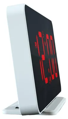 Obrázok produktu pre Digitálny budík Caliber Slim-line - dvojitý budík - veľký červený displej - USB port (HCG022)