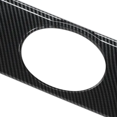 Image de Cache pour hayon arrière en fibre de carbone, décoration extérieure, compatible avec le RAV4 2019-2021