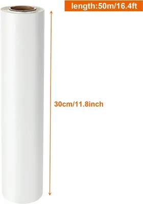 Zdjęcie produktu dla 2 x rolka papieru do pieczenia 30 cm x 50 m Wielokrotnego użytku - nieprzywierająca rolka - papier tłuszczoodporny do gotowania - grillowania - airfryer - pieczenia