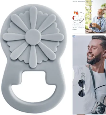 Image de INF Clip magnétique pour lunettes à fixer sur les vêtements Gris