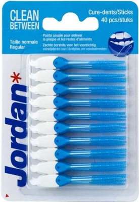 Produktbild von Jordan Clean Between Sticks Regular 40 Stück - 1 Stück