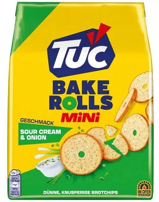Produktbild von TUC Bake Rolls Mini Sour Cream & Onion 150g