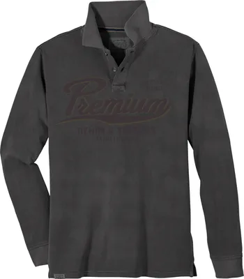 Produktbild von Redfield Used Langarm-Polo XXL schwarz modisch