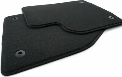 Produktbild von 2er Set vorne Fußmatten Volvo S40 V50 C30 Matten Set in Original Qualität Automatten schwarz