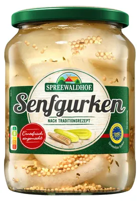 Immagine prodotto di Spreewaldhof Senfgurken (720 ml)