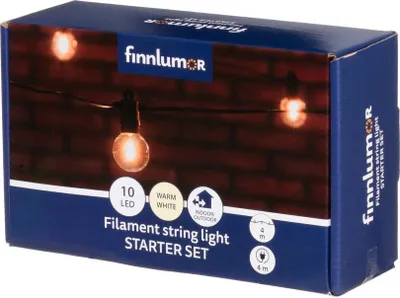 Obrázek produktu pro LED girlanda s filamentovými žárovkami, 4 m, teplé světlo