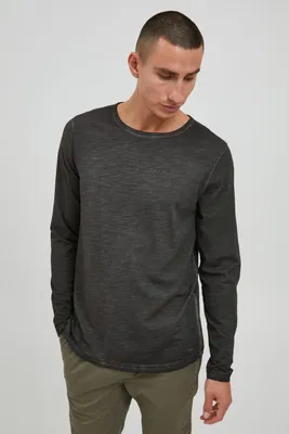 Produktbild von 11 Project PRSeverinus Herren Longsleeve Langarmshirt Shirt Basic aus 100% Baumwolle