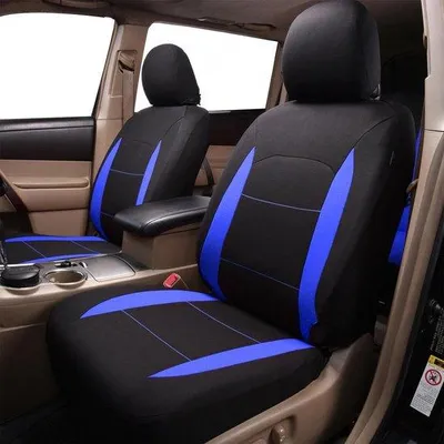 Obrázok produktu pre Kompletná sada autosedačiek v modro-čiernej farbe s airbagom