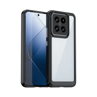 Image de Coque de protection en TPU / acrylique pour Xiaomi 14 - Accessoire noir