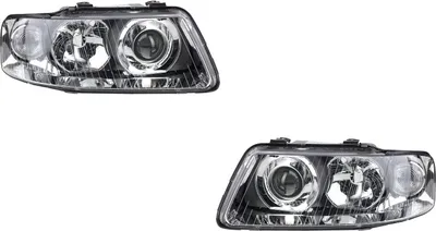 Immagine prodotto di Johns, Fari alogeni adatti per Audi A3 8L 09/2000-05/03 H7 H1 Set sinistra destra 8L0941003K 8L0941003AF 8L0941004K 8L0941004AF