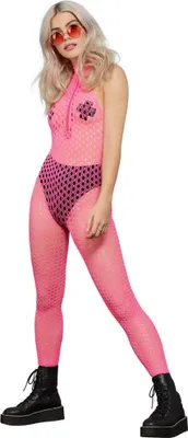 Produktbild von y Bodysuit für Damen in Neon Pink