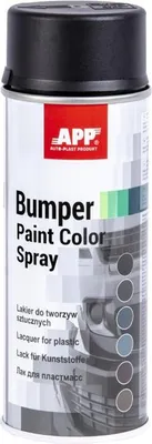 Produktbild von APP Bumper Paint Spray  f. Kunststoffe, schwarz 400ml