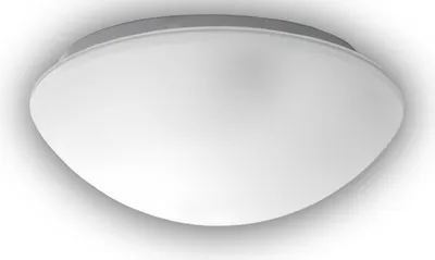 Produktbild von LED Flurlampe Dielenbeleuchtung Deckenschale rund Ø 35cm Glaslampe SATINIERT