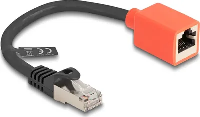 Produktbild von Delock Netzwerkadapter - RJ-45 (W) zu RJ-45 (M)
