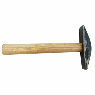 Produktbild von Ennepetaler Sensenwerk 310-555 Dengelhammer 500g zweibahnig, schwarz/natur