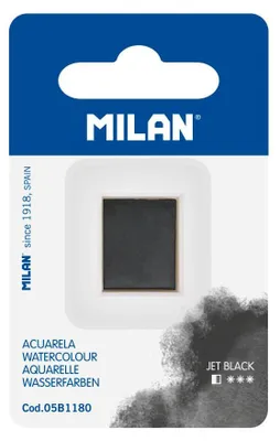 Imagen del producto de Pintura acrílica MILAN, en estuche, color: negro