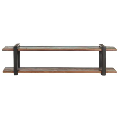 Produktbild von "2026 Aktion"TV-Schrank, Fernsehtisch - CLORIS - 160x40x40cm Recyceltes Massivholz - TV-Schränke NeuMöbel735789