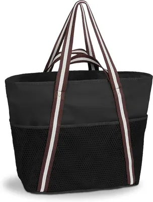 Productafbeelding van Grote Waterdichte Shopper voor Dames - Strandtas en Reistas met Rits