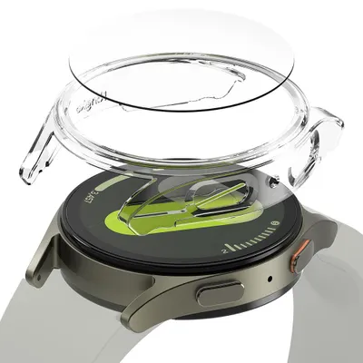 Zdjęcie produktu dla Etui Ringke Slim + Folia Samsung Galaxy Watch7 44mm - Przezroczyste