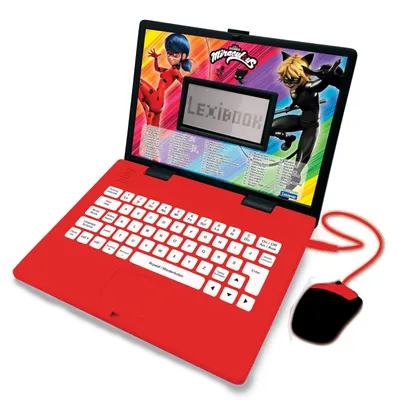 Produktbild von Lexibook, Miraculous, Lern-Laptop für Kinder, JC598MIi3LXB