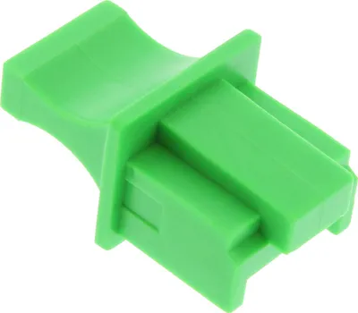 Obrázek produktu pro Kryt proti prachu InLine®, pro zásuvku RJ45, zelený, balení po 100 kusech (59942F)