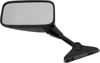 Imagen del producto de Espejo retrovisor izquierdo para Kawasaki GPZ 900, modelos '83-'85, réplica de pieza original, color negro, con homologación