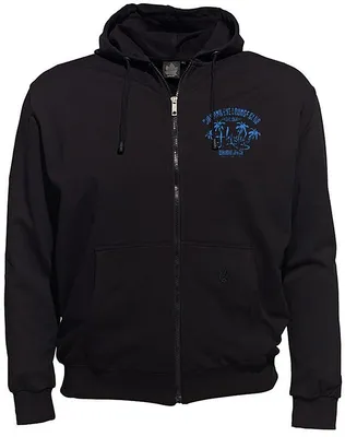 Produktbild von Übergrößen Kapuzen-Sweatjacke Honolulu blau AHORN SPORTSWEAR Schwarz 3XL
