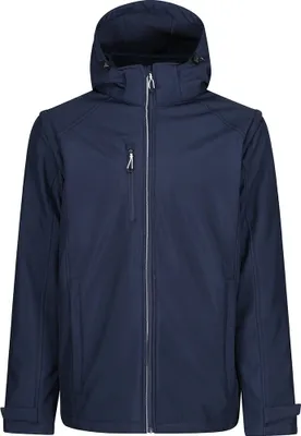 Produktbild von Regatta - "Erasmus 4 In 1" Softshelljacke für Herren PC4683 (3XL) (Marineblau)