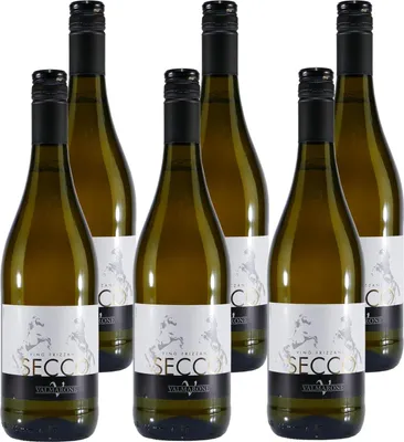 Produktbild von Valmarone Bianco Vino Frizzante - Secco trocken (6 x 0,75L)