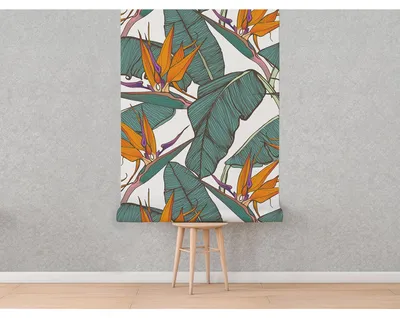 Produktbild von Coloray Fototapete 104x70 cm Latextapete Magicstick - Paradise flowers