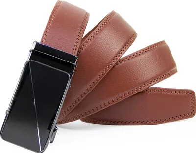 Produktbild von Glamexx24 Gürtel Herren, Anzug Business Kleidung Gürtel, Automatikschließe Ratsche Ledergürtel, Breit 35mm
