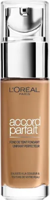 Produktbild von L’Oréal Paris Make-Up Designer Accord Parfait - 6.5D/6.5W Golden Toffee - Foundation, Pumpenflasche, Flüssigkeit, D6.5, normale Haut, #b6855b, 30 mm