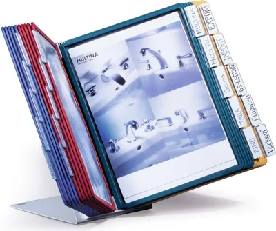 Produktbild von DURABLE Sichttafelsystem VARIO® TABLE 20, 569900 farbig sortiert