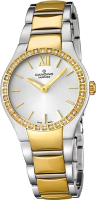 Produktbild von Candino Classic Edelstahl Damen Uhr C4538/1 Armbanduhr Analog silber D2UC4538/1