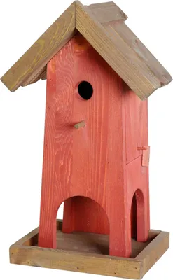 Produktbild von Vogelhaus "Red House", Nistkasten & Futterhaus mit Öffnungsklappe
