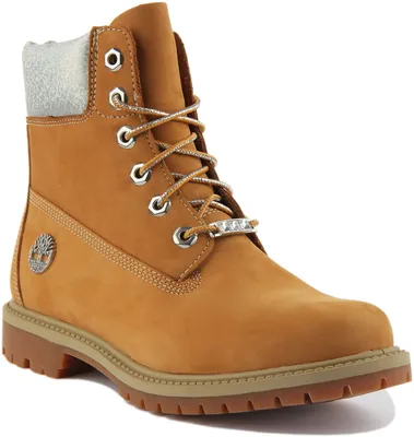 Produktbild von Timberland Heritage Frauen 6 Inch Wasserdicht Leder Stiefelette In Weizen (39, Bräunen)