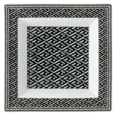 Produktbild von Versace La Greca Signature Black Schale 22 cm Porzellan 14085-403765-25822