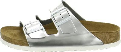 Produktbild von Birkenstock Arizona SFB metallic silber Gr. 39