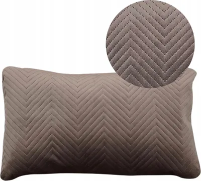 Produktbild von Geronimo | Dekokissen - Braun - 50x30 cm - Gestepptes Kissen - Maschinenwaschbar - Abnehmbarer Bezug - Antiallergisch