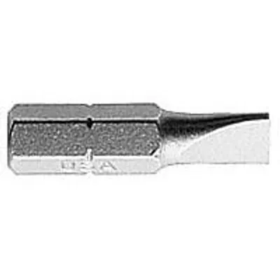 Produktbild von Schlitz-Einsatzbit für Schraubendreher 1/4 Zoll Antrieb, Klinge 0,5x4,0 mm, 25 mm