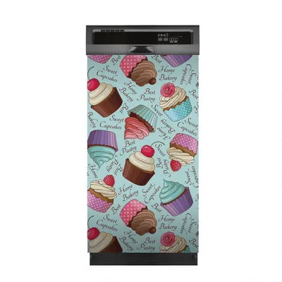 Produktbild von Magnete Dekorative 45x80 cm Küche Magnetmatte Spülmaschine - Sahnetörtchen