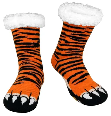 Produktbild von Kuschelsocken Herren Warm Dick Rutschfest 1 Paar 39-45 Orange
