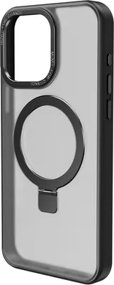 Zdjęcie produktu dla Muvit, etui do Apple iPhone 15 Pro Max z funkcją podstawki MagSafe, czarne