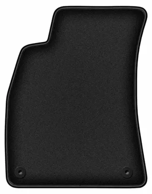 Immagine prodotto di Tappetino guidatore in moquette per Seat Exeo 2008-2015 (berlina/station wagon) – 1 pezzo, nero, su misura – Wielganizator DURBAN