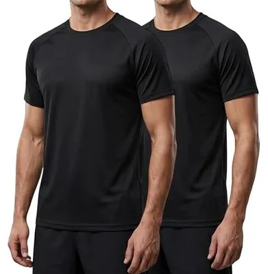 Zdjęcie produktu dla T shirt sportowy męski oddychający krótki rękaw dla mężczyzny