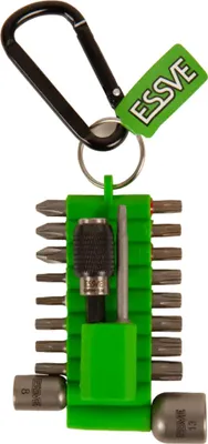 Image de Kit d'embouts ESSVE ProPack Kit de 20 embouts avec porte-embouts et clip ceinture mousqueton