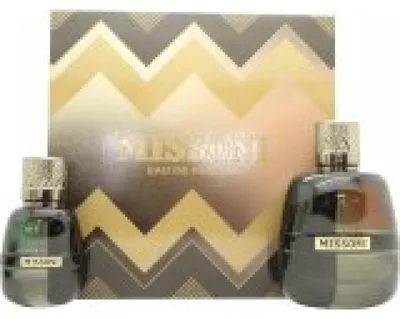 Productafbeelding van Missoni Parfum Pour Homme, parfum voor heren, 2 stuks, eau de parfum, 100 ml, 30 ml, spray