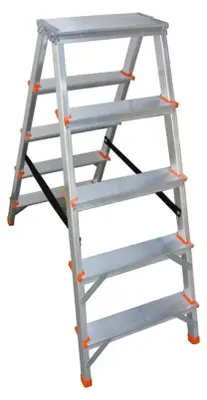 Obrázek produktu pro Aluminiové Dvoustranné Žebříky 2X5 Bss-5 Aron