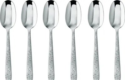 Produktbild von Sambonet Cometa Edelstahl18/10 Set 6 Mokkalöffel