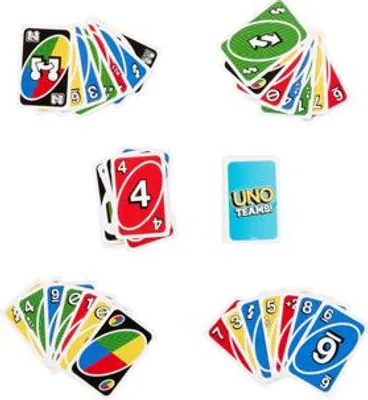 Zdjęcie produktu dla Games UNO Teams, Gra karciana, Zrzucanie, 7 lat(a)
